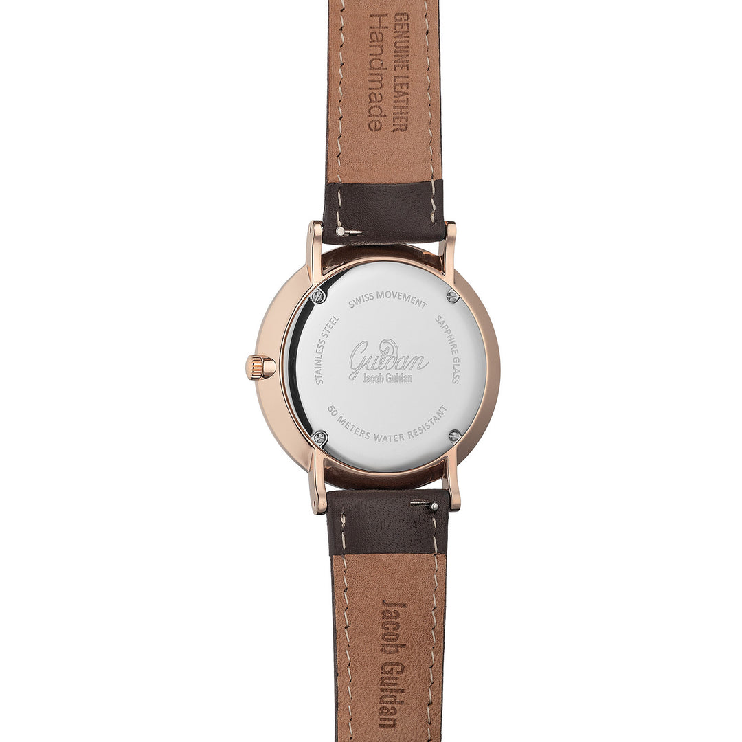 Circle Rose Gold Brown