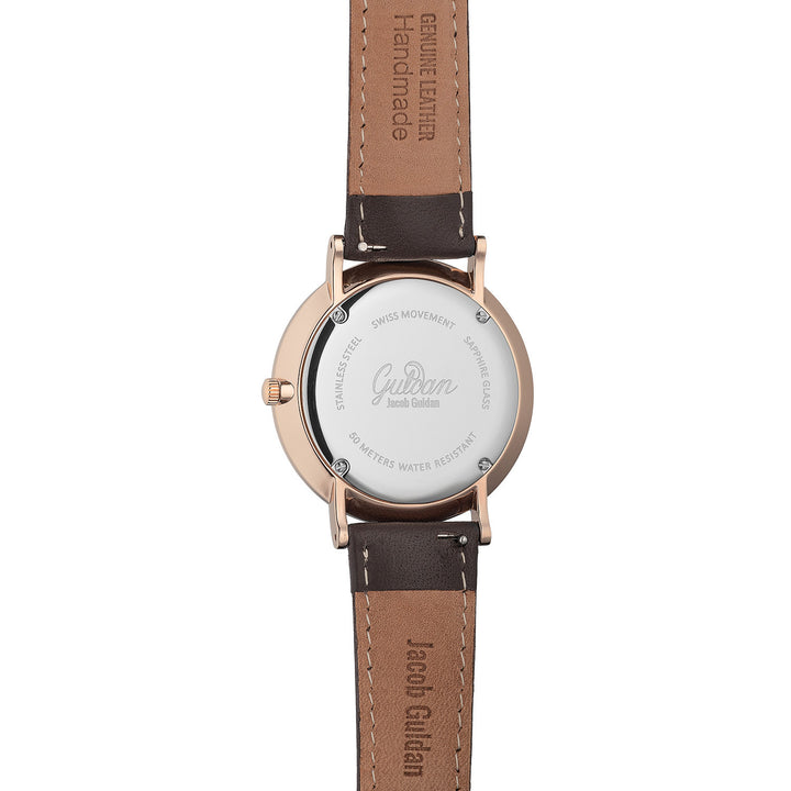 Circle Rose Gold Brown